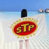 S-STPs Motor Car Oil Microfiber Printed Beach Towel Mountain Climbing Yoga Beach Swimming Running Absorbent Soft Towel