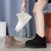 2024 New Women's Snow Boots Comfortable Warm Plush Ankle Boots Women Classic Thickened Fluff Winter Ladies Shoes Chunky Boots Woman