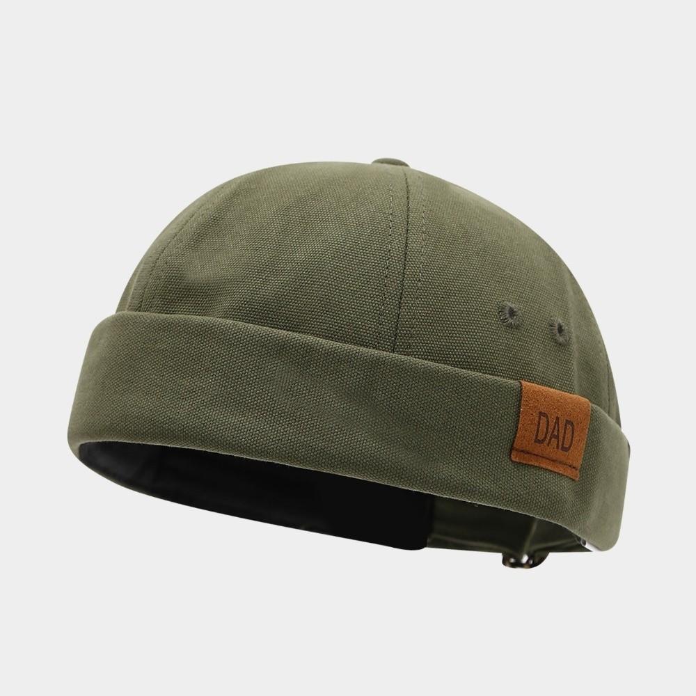 Brimless Melon Skin Hat Hip Hop Beanie Hat Casual Sun Hat Spring and Summer