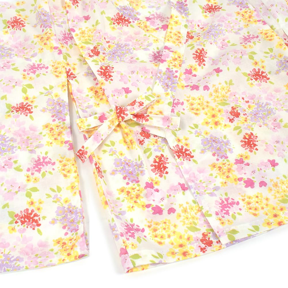 LAURA ASHLEY Комплект юката 110 см Комплект юката Amelie Платье Фестиваль фейерверков Летний фестиваль для девочек Красочный конфетный стиль NB701010 Детский