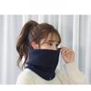 Winter Plush Scarf Woolen Knitting for Women Pure Color Neck Warmer Thick Cashmere Headband Ski Mask