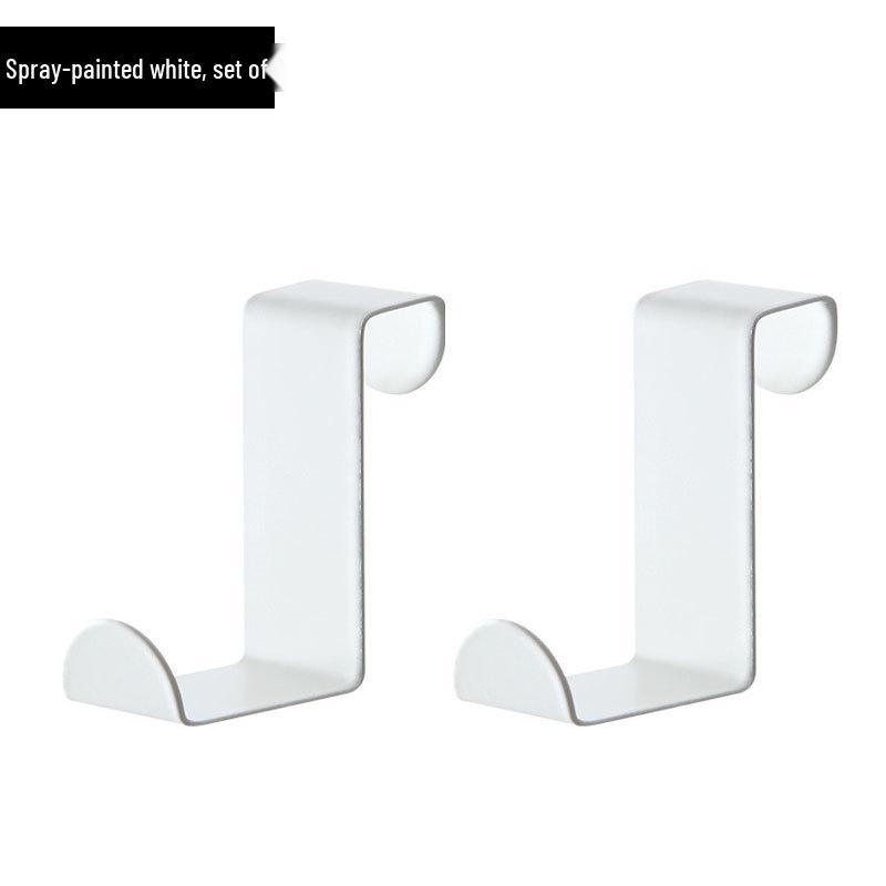 Бесшумный кованый крючок-вешалка и полка на дверь без сверления