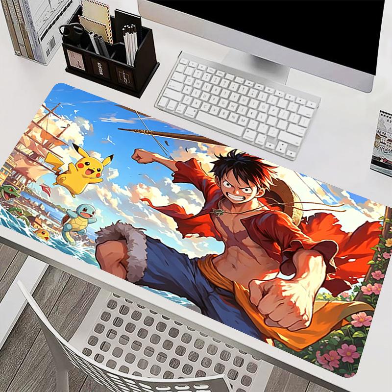 Коврик для мыши Игровой коврик для стола Ноутбук HD-печать One Piece Коврик для мыши Аниме Коврик для клавиатуры Игровой ковер Офисный ковер Коврик для мыши Домашний коврик для стола