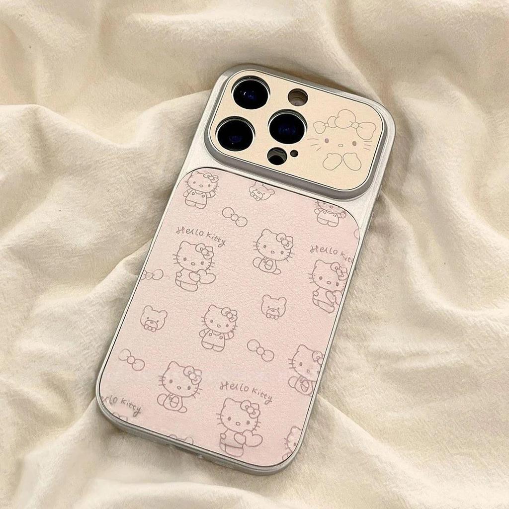Чехол для телефона Little Bear Kitty с защитой от падения для Apple 17ProMax, 16Pro, 15ProMax и 14Pro.