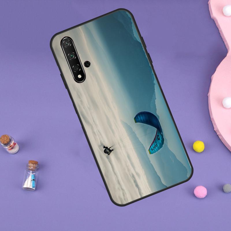 Спорт Парапланеризм Для Huawei Nova 7i 8i 11i 12i 12s 9 10 SE Y60 Y61 Y70 Y72 Y73 Y90 Y91 P20 P40 P30 Lite Чехол