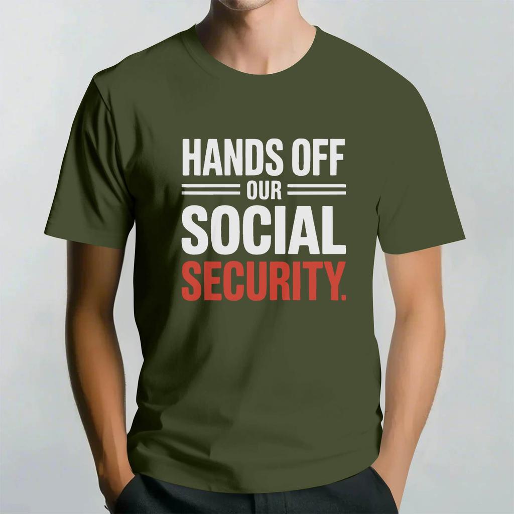 РУКИ ПРОЧЬ - Мужчины и женщины в одинаковом стиле Casual Fashion Street Slim с короткими рукавами Футболки Футболки вокруг текущих событий и политики