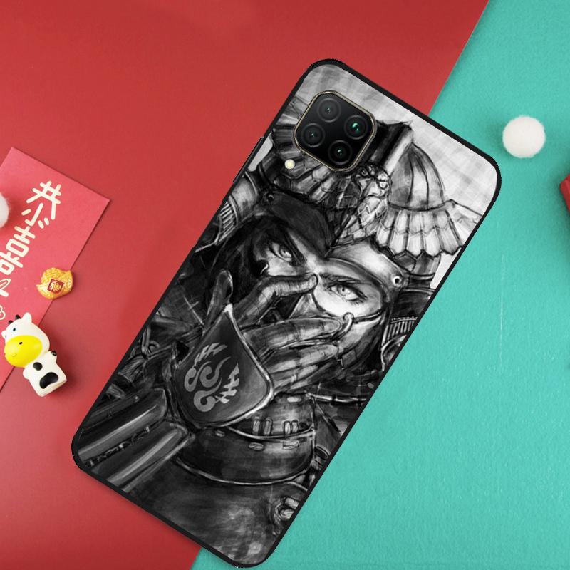 Япония Самурай Ниндзя Для Huawei Nova 9 10 SE 11 Pro 7i 8i 11i 12i Y73 Y72 Y61 Y91 Y90 Y70 Y60 P30 P40 Lite Чехол