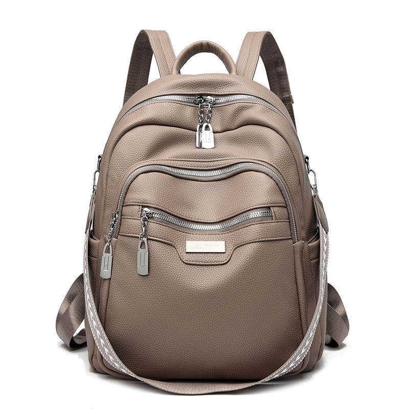 Модный и универсальный корейский стиль, модный студенческий легкий рюкзак, большой вместимости, женский рюкзак, женская многофункциональная сумка через плечо