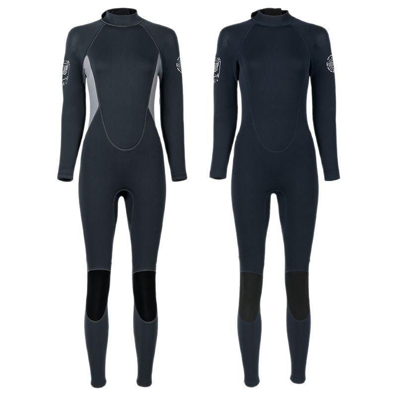 Mens 3mm Full Wetsuit Snorkeling Surfing Freediving Water Sports Quick Dry Thermal Protection