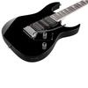 GIO Ibanez Beginner's Electric Guitar Set (Black Knight) with Accessory Set (GRG170DX-BKN)