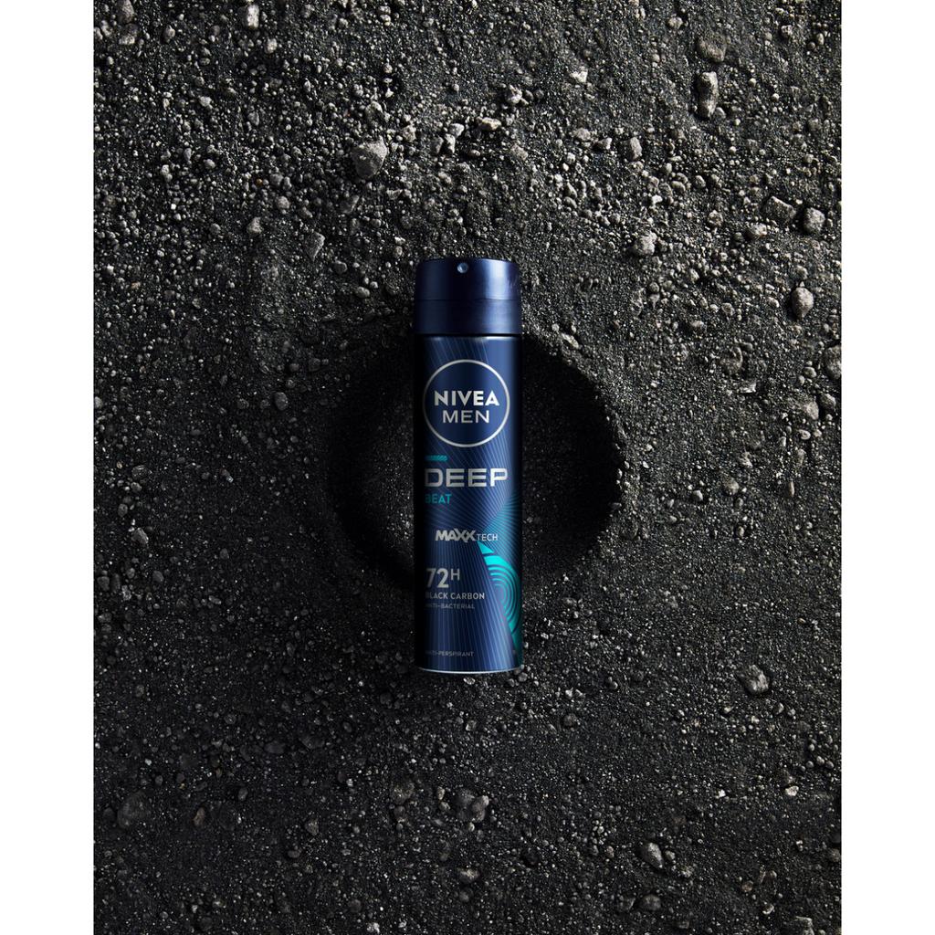 Nivea Men Deep Beat Antyperspirant Męski W Sprayu 72H 150 Ml