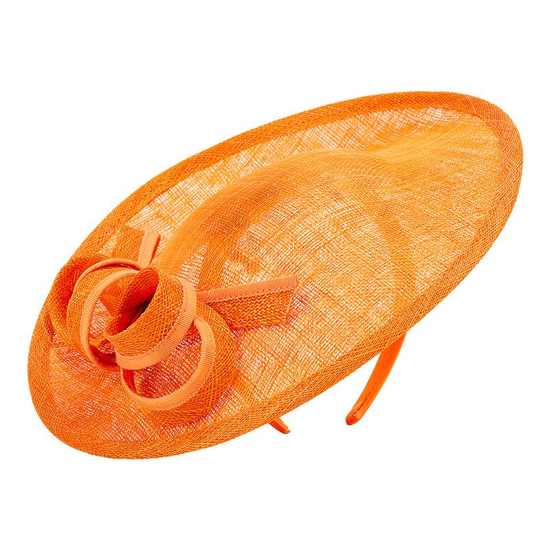 Элегантный головной убор из марли в британском стиле - Ретро-шляпа для вечеринки Весна/Лето 2025