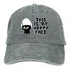 Стираная мужская бейсболка Happy Face Trucker Snapback Кепки Dad Hat Calimero Cartoon Animation Кепки для гольфа