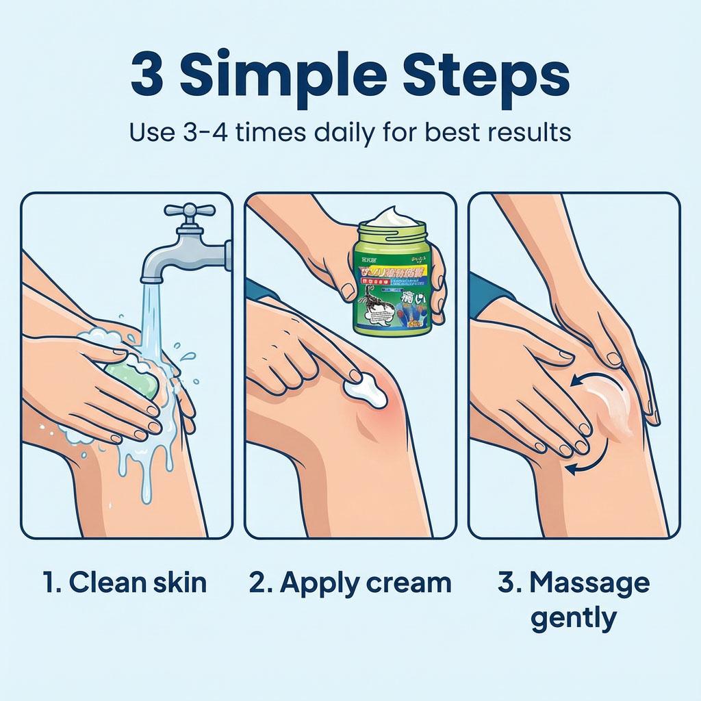 Traditional Formula Soothing Balm 50g, Massage Cream for Neck Waist & Legs, Relaxing Joint Care Ointment