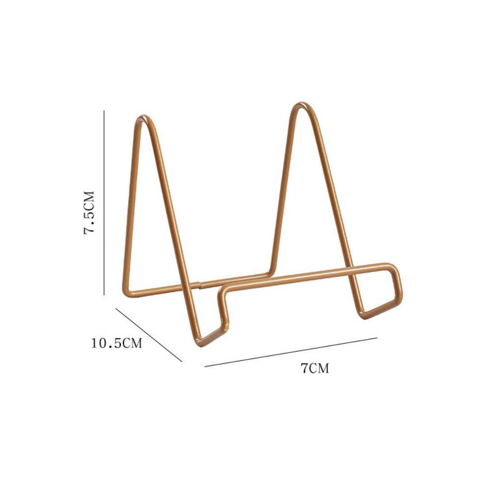 Photo Iron Magazine Rack Picture Display Stand Holder INS Book Storage Rack Tabletop