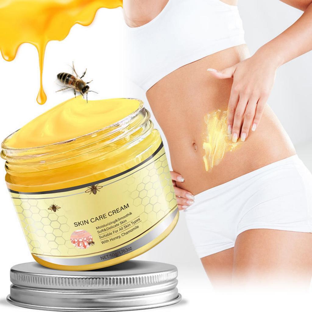 Пчелиный крем - крем от сухости и трещин для всего тела, увлажняющий и защищающий крем для грубой кожи и крем от трещин