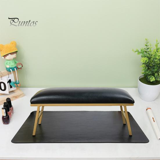 Маникюрная подушка для рук из искусственной кожи, удобный дизайн, поддержка ногтей, запястья, противоскользящая подушечка, женские аксессуары