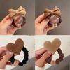 Women's Hair Ribbon Heart 4-Piece Set