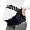 Maternity Breathable Abdominal Support Belt for Pubic Pain Relief In Mid-to-Late Pregnancy with Twin Belly Support
