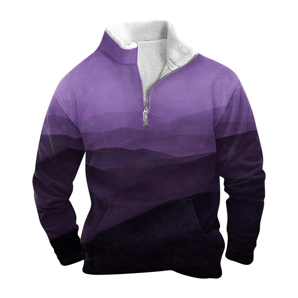 Весенне-осенняя мужская толстовка с воротником-стойкой на открытом воздухе, повседневные свитера, топы