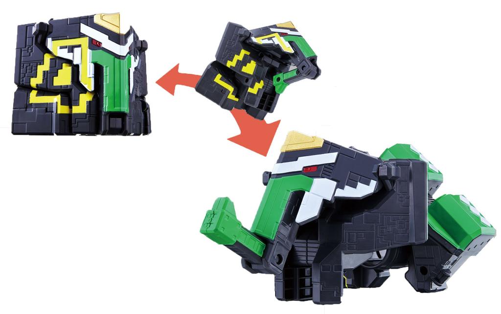 Doubutsu Sentai Zyuohger Zyuoh Куб 4 Комбинация Животных DX Куб Слон