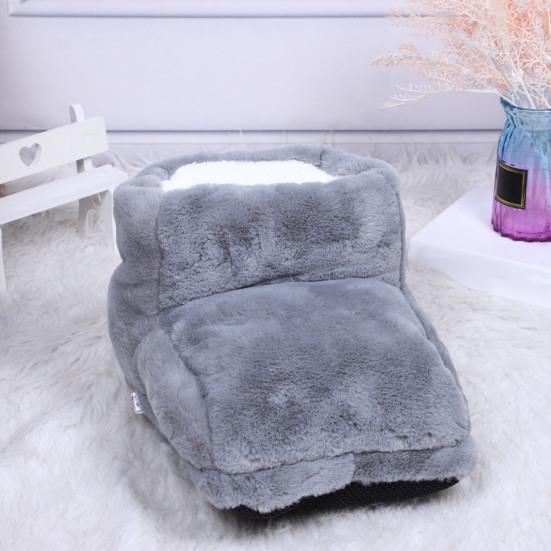 Электрическая грелка для ног Греющая грелка для ног Плюшевая грелка для ног с 3 температурными режимами 3 таймерами