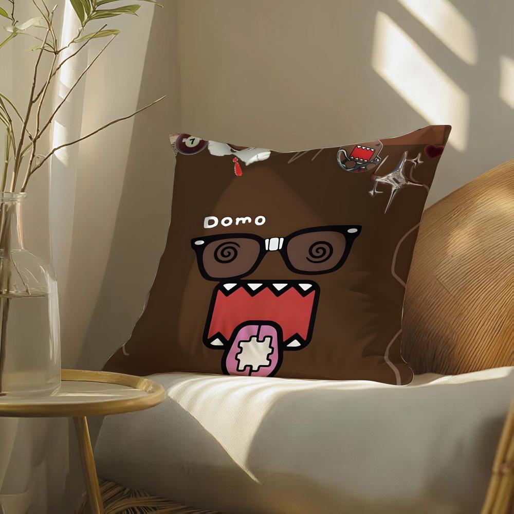 Милая мультяшная наволочка D-Domo Kun с принтом, наволочка для подушки на диван в гостиной и декора для спальни