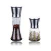 Измельчитель из нержавеющей стали, мельница для соли и перца, ручная мельница для пищевых трав, банки для специй, контейнеры, кухонные гаджеты, стеклянные бутылки для специй