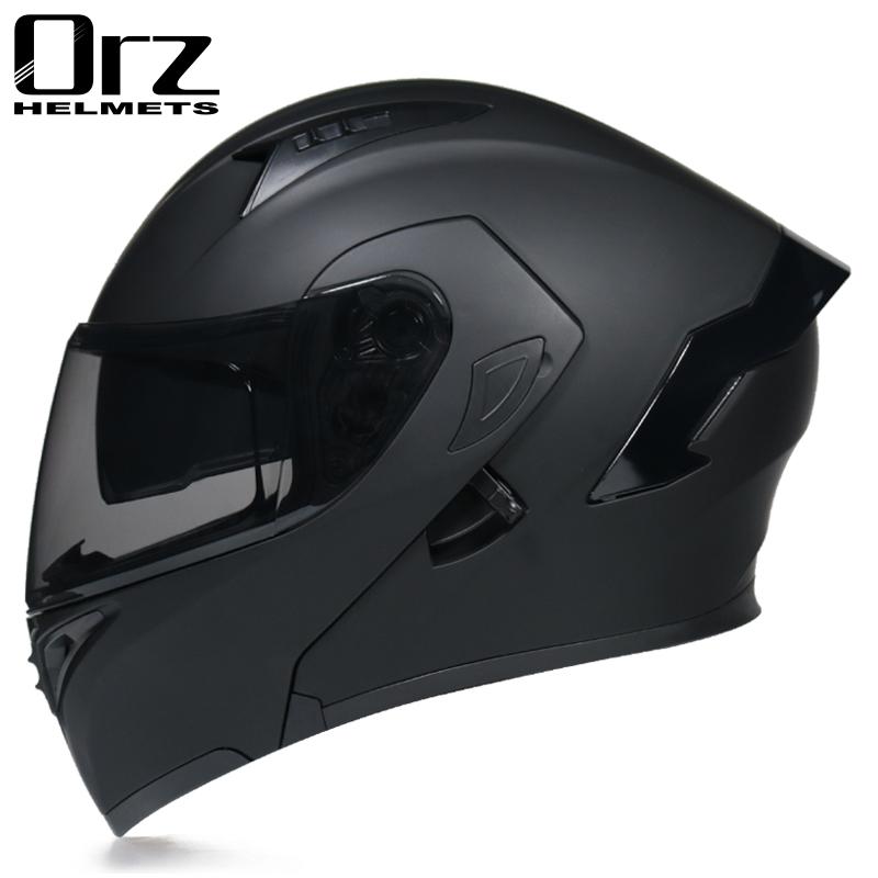 Flip Up Motorcycle Helmet Double Lens Full Face Helmet High Quality DOT Approved Moto Cascos Motociclistas Capacete