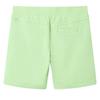 Short pour enfants vert néon 92/104/116/128/140