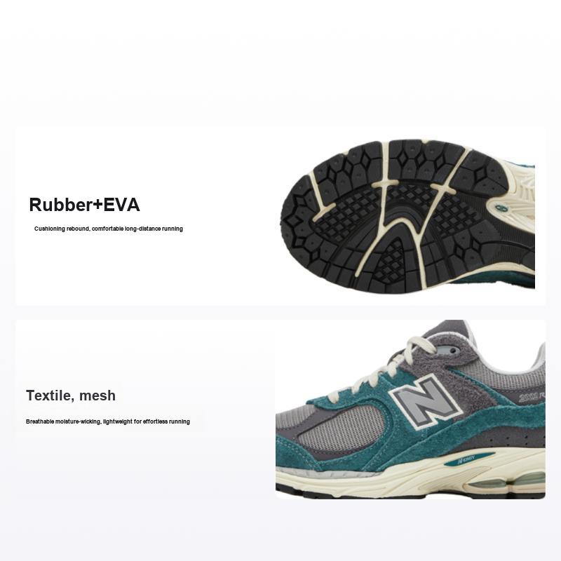 Кроссовки унисекс New Balance 2002R New Spruce Magnet, зеленые