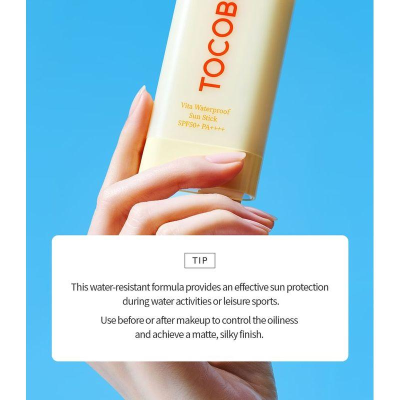 TOCOBO Водостойкий солнцезащитный стик Vita