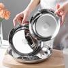 Глубокая круглая тарелка onlycook из нержавеющей стали 304