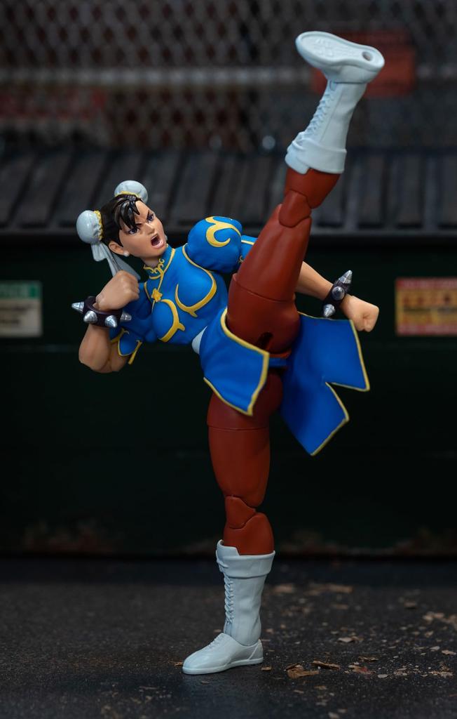 Street Fighter Делюкс Фигурка ЧУН-ЛИ 6-дюймовая Коллекционная