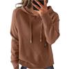 Fashionable Women's Knitted Sweater Lazy Style Loose Slim Hoodie Sweater