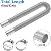 Stainless Steel Diesel Heater Exhaust Pipe for Parking Heater, Air Heater, Car Heater, High Temp Corrosion Resistant Exhaust Tube