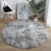 Round Plush Carpet For Living Room Anti -Slip Fluffy Large Area Mat Girl Bedroom Decorative Floor Mat Modern Home Soft Plush Rug