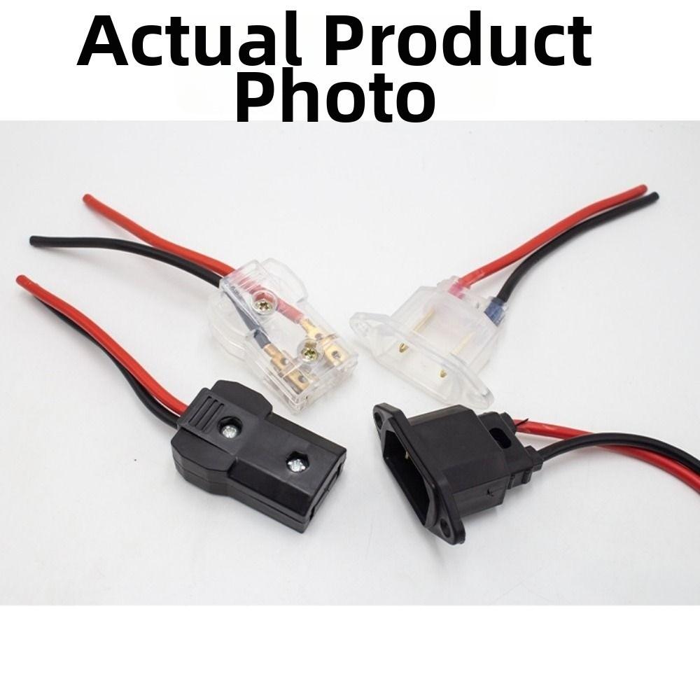 Waterproof Electric Vehicle Scooter Charging Universal Tricycle Battery Charger Plug Accessory
