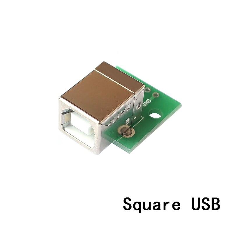 5 шт. Micro Mini USB USB A Мужской USB 2,0 3,0 A Женский USB B разъем Интерфейс до 2,54 мм DIP-конвертер Адаптер Коммутационная плата