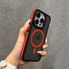 Роскошный магнитный матовый полупрозрачный противоударный чехол для iPhone 15 14 13 12 11 Pro Max Plus для Magsafe, чехол для беспроводной зарядки