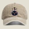 Retro Game Character Battle Fashion Washed Baseball Cap Hat Outdoor Activities