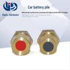 Brass Internal Thread Battery Terminal Connector for Car Battery Modifications (M6/M8/M10)