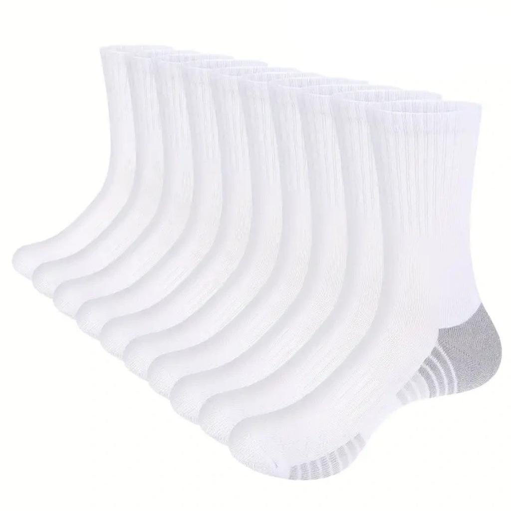 5 пар носков Мужские короткие носки Хлопковые впитывающие пот дезодорирующие спортивные носки Высокие короткие носки на все времена года Мужские носки