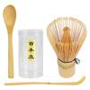 Чай BTtime 100 Чай 3 шт. Бамбуковый чай Матча Чайная церемония Для чайной церемонии Чайная ложка Венчик для чая, Части, Посуда, Набор, Часен, Ложка, Порошок, Венчик,