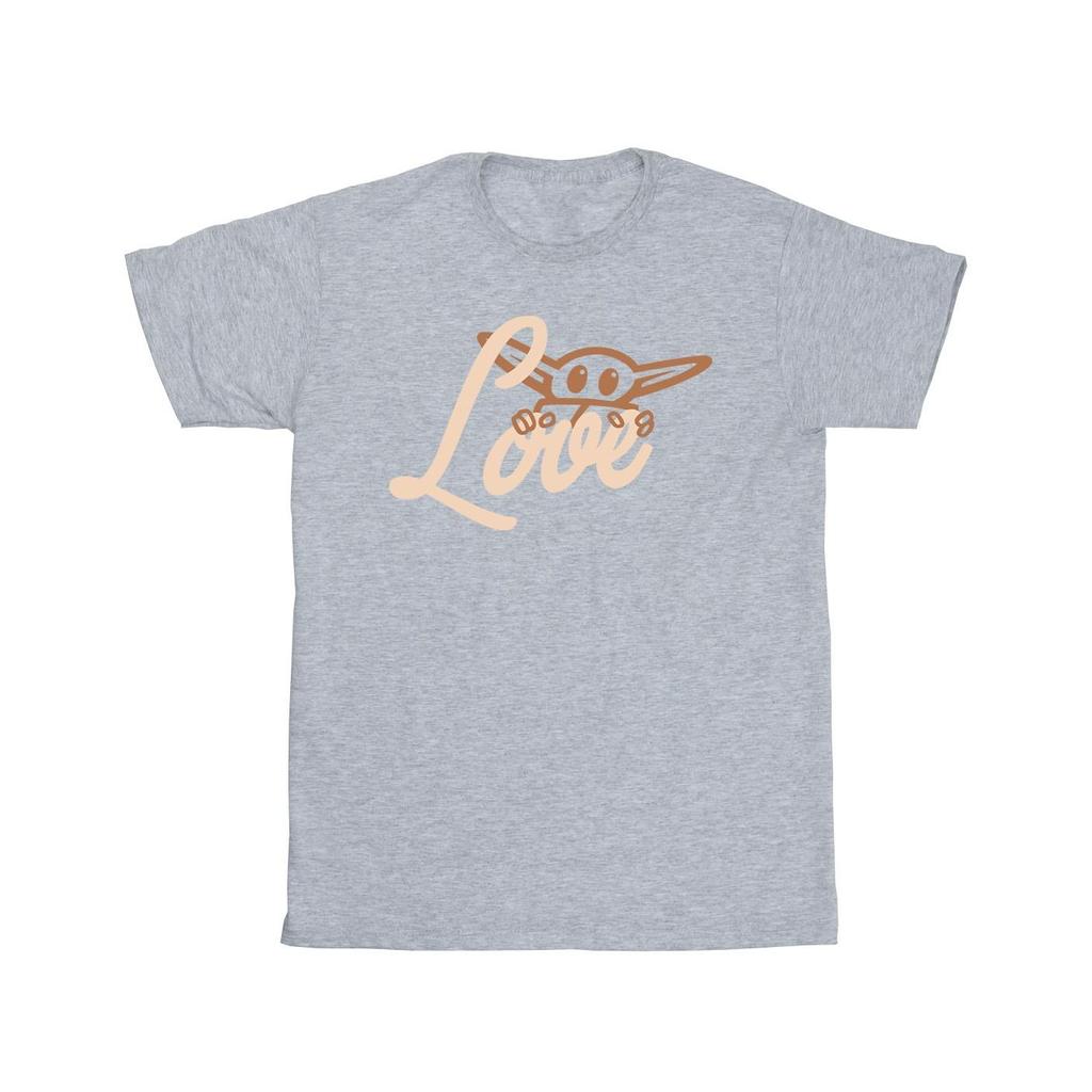 Star Wars Mens Grogu Love T-Shirt