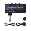 Electric Guitar Headphone Amplifier Amp 1/4 Inch Plug 3.5mm Headphone Jack & Aux In with Classic Rock Distortion Effect