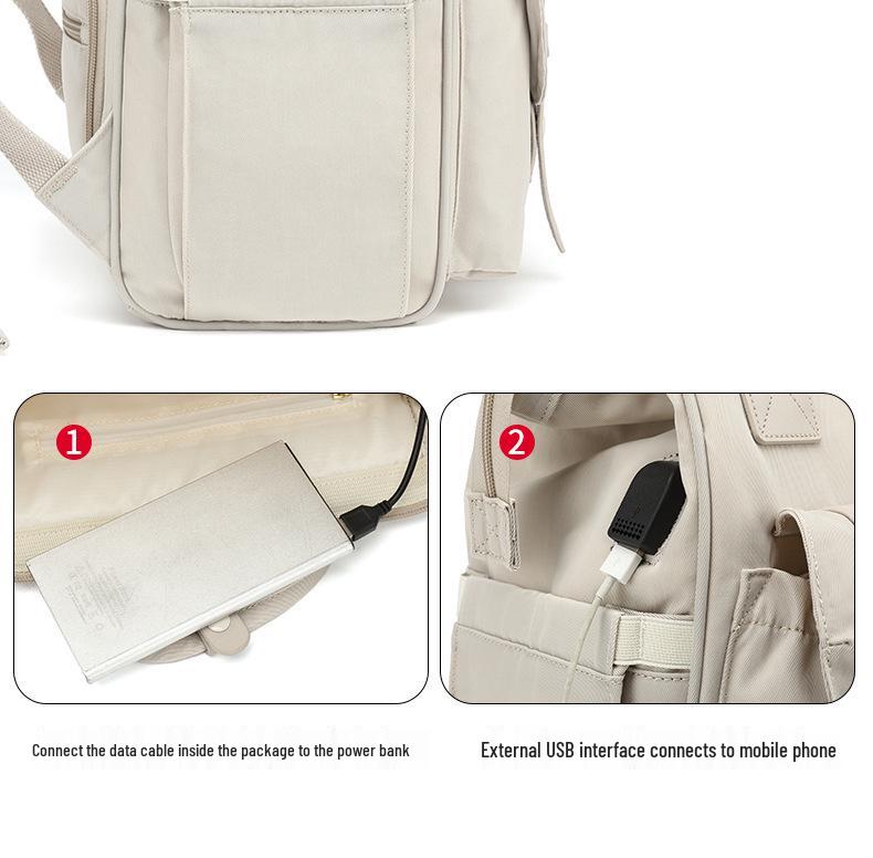 Водонепроницаемый многофункциональный рюкзак большой емкости для мамы и ребенка