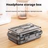 Портативный прозрачный кейс для наушников FiiO/Feiao NEST Clear, водонепроницаемый, брызгозащитный и пылезащитный