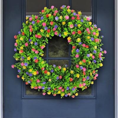 Новое украшение весенняя гирлянда весенние искусственные цветы праздничное украшение гирлянда садовые украшения дверной молоток подвеска