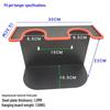 steel plate type pa pot hanger double hole model